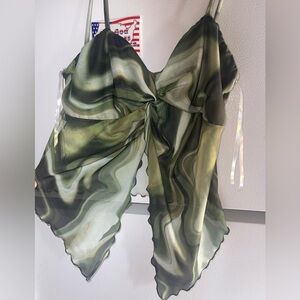Y2k Butterfly Top
